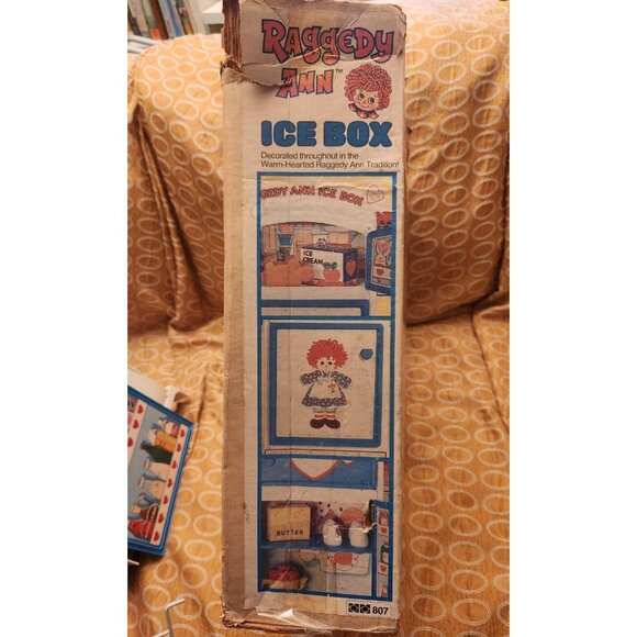 Hasbro Romper Room Raggedy Ann Kitchen Ice Box Toy - Picture 12 of 12